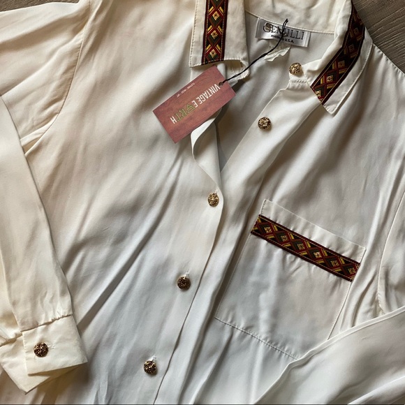 Vintage Tops - Vintage 90’s button down shirt